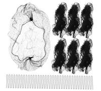 EPIGEIST 1ensemble Filets à Cheveux Ultra-fins Pour Femmes Lot De Filets Invisibles Pour Chignon Et Épingles Accessoires De Coiffure Pour Danse Et Utilisation Quotidienne Confort Et