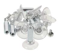 EPIGEIST 2 Ensembles Base de Machine avec Vis et Ventouses Antidérapantes Accessoires de Rechange pour Hachoir à Viande et Trancheuse Support Stable pour Coupe-viande et Râpe à Viande Kit