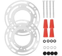 EPIGEIST 2 Ensembles Support de Fixation pour Luminaires Plafond Montage Sécurisé et Compatible avec Appliques Murales et Plafonniers Acier Robuste Lot