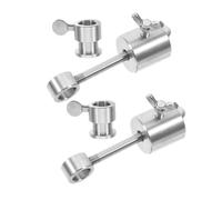 EPIGEIST 2 Pièces Bloc de Contrepoids Acier Inoxydable pour Rôtissoire de Barbecue Équilibre et Stable Accessoire Rotisserie pour Grillades Extérieur Kit