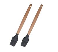 EPIGEIST 2 Pièces Brosse Barbecue Silicone Résistante Haute Température pour Cuisine et Grillades Lot de Pratique pour Barbecue Pâtisserie et Steak
