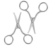 EPIGEIST 2 pièces Ciseaux Sourcils Inox Précis pour Tailler Sourcils et Poils Nez Petits Outils de Coupe Durables et Portables