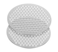 EPIGEIST 2 pièces Écran à Puck Acier Inoxydable Réutilisable Épaisseur Filtre Métal Maille Résistant Haute Température pour Espresso Compact Facile à Nettoyer