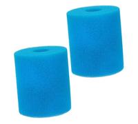 EPIGEIST 2 pièces Éponge Filtre de Piscine Réutilisable de Filtration et Bouchage pour Hors Sol Nettoyage Facile Flexible et Durable