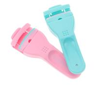 EPIGEIST 2 pièces Eyelash Clamp Portable Makeup Tool Kit With Rubber Pads Lightweight Eyelash Curlers For Women Travel Use And