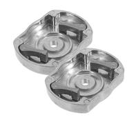 EPIGEIST 2 pièces Lanceur Démarreur Aluminium pour Moteur Tondeuse Cliquet pour Remplacement Précis Engrenage Démarreur Léger Compatible Débroussailleuse