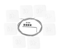 EPIGEIST 2 Pièces Lot de 2 Sangles de Sécurité Murales Anti-basculement Réglables en Métal pour Meubles et Téléviseurs Jusqu'à 42 Pouces, 8 Adhésifs, Protection Antichute pour Garçon et