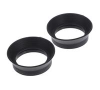 EPIGEIST 2 pièces Lot de Œilletons Caoutchouc Souple pour Microscope Protection Oculaire Remplaçable de Éblouissement Compatible Oculaires de Microscope et Instruments Optiques