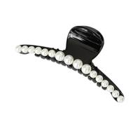 EPIGEIST 2 pièces Pinces à Cheveux Perles Lot de Blanche et Noire Accessoires Chignons Élégants Pince Chignon Résistante pour Femmes et Filles Maintien Solide Cheveux Épais et Fins