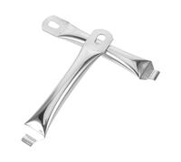 EPIGEIST 2 Pièces Poignée de plaque thermique poignée de plaque diffuseur à induction de diffusion de cuisinière à gaz chauffante Silver