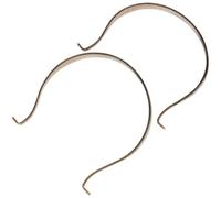 EPIGEIST 2 pièces Poignée de Théière Rétro Métal Lot de Poignées Remplaçables Ergonomiques Résistantes Chaleur pour Bouilloire Domestique Accessoire Pratique et Compact