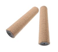 EPIGEIST 2 pièces Poteau Griffoir Chat Sisal Robuste Détachée Verticale pour Arbre à Chat Griffoir Mural Angle DIY Remplace Poste Usé et Économise Espace