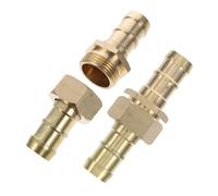 EPIGEIST 2 pièces Raccord Rapide pour Tuyau Arrosage Cuivre Connecteur pour Réparation et Extension de Tuyaux de Jardin Adapté Aux Pulvérisateurs et Systèmes Irrigation