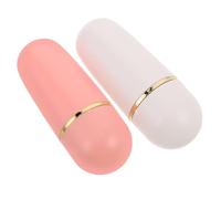 EPIGEIST 2 Pièces Roller Visage Matifiant Pierre Lot de Blanc Rose Outil Soin Peau Doux et Non Irritant Contrôle Lhuile Nettoyage Profondeur et Effet Matifiant pour