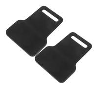 EPIGEIST 2 Pièces Stainless Steel Car Door Step Protector Slip Spacer Reduces Scratches And Dents Compatible With Suvs Trucks And Cars