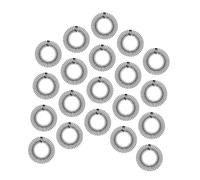 EPIGEIST 20 pièces Bandeaux Peigne Élastiques Noirs Accessoires Souples Abs Confortables et Invisibles pour Gérer Cheveux Rebelles