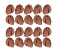 EPIGEIST 20 Pièces Lot de Nez de Sécurité pour Marionnettes et Peluches Accessoires DIY pour Ours Peluche et Animaux Au Crochet Boutons de Nez pour Réparation et Créations Artisanales