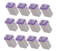 EPIGEIST 20 Pièces Micro Fuse Holder Square Socket Adapter Heat-resistant Replacement For Cars Trucks Boats Circuit Protection