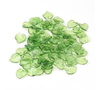 EPIGEIST 200 Pendentifs de Feuille Verte en Acrylique Transparent 200 Pièces pour Fabrication Bijoux Breloques Légères et Pendantes Loisirs Créatifs et Créations Artisanales