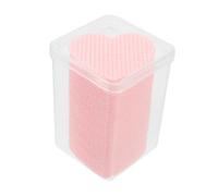 EPIGEIST 200feuilles Lingettes Démaquillantes Pour Vernis à Ongles Non Pelucheuses Coton Doux Design Coeur Pour Soins Des Ongles Utilisation à Domicile Et Salon
