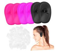 EPIGEIST 206 pièces Protections Oreilles Usage Unique Silicone pour Coloration et Couvre-oreilles Confortables et Légers pour Homme et Femme Protections Auditives Pratiques et Faciles à