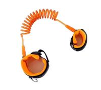 EPIGEIST 2m Harnais Securite Garçon Fille Laisse Garçon Fille Avec Corde Elastique Lien Poignet Perdu Orange