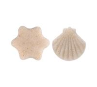 EPIGEIST 2pièces Éponge Démaquillante Exfoliante Réutilisable Pour Visage De Gel De Et Poudre De Noix De Nettoyage Doux Des Pores Pour Hommes Et Femmes