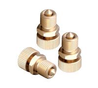 EPIGEIST 3 pièces Kit de Vis de Purge Cuivre pour Pompe à Air Haute Pression Accessoire Résistant Température Usure Valve de Sécurité pour Décompression