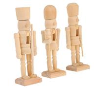 EPIGEIST 3 Pièces Lot de Soldats Motif Aléatoire Jouets de Rôle Noël DIY Cadeau Garçon Fille et Lisse