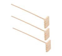 EPIGEIST 3 Pièces Mini Bamboo Zen Garden Rake Set Drawing Tools for Tabletop Micro Landscape Meditation and Creative Art Decor