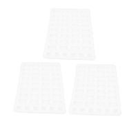 EPIGEIST 3 Pièces Miniature Brick Mold Silicone Set For Diy Table Realistic Wall Bricks For Dollhouse And Landscape Model Making