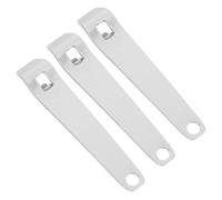 EPIGEIST 3 pièces Ouvre-vial Acier Inoxydable Compact et Ouvre-bouteille Sécurisé pour Ampoules Verre Accessoire Infirmier Pratique et Portable