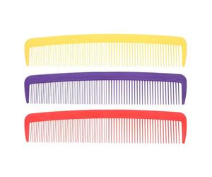 EPIGEIST 3 Pièces Peignes Géants de Carnaval Accessoires de Costume Comiques Grands Peignes Colorés Rouges Jaunes et Violets pour Fêtes Halloween Déguisements et Spectacles