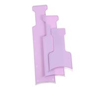 EPIGEIST 3 pièces Planche à Balayage Cheveux Professionnelle Outils Coiffure Salon Plateau de Teinture Courbé avec Dents pour Application Précise des Mèches Accessoires Coiffure pour