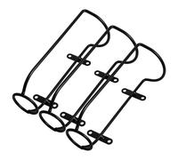 EPIGEIST 3 pièces Support Mural pour Bouteilles de Vin Robuste Étagère Murale Élégante Noire Présentoir Pratique pour Rangement et Décoration Intérieure