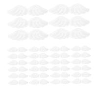 EPIGEIST 30 pièces Appliques Ailes Ange Blanc pour Couture Vêtements Sacs Chapeaux DIY Décoration Réparation Accessoires Textiles