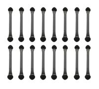 EPIGEIST 30pièces Bâtons de Fard à Paupières Jetables avec Embout Ovale Éponge pour Application Précise et Hygiénique