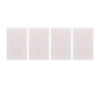 EPIGEIST 4 pièces Bloc de Gomme pour Tampons DIY Matériau de Gravure Souple Blocs Caoutchouc pour Loisirs Créatifs et Sculpture Manuelle