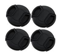 EPIGEIST 4 pièces Cache Objectif Étanche Lot de Protection Antipoussière pour Appareil Photo DSLR avec Pince Centrale
