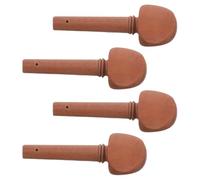 EPIGEIST 4 pièces Chevilles Bois pour Violon Ergonomiques Remplacement pour Accessoires Violon Grip Confortable pour Violonistes