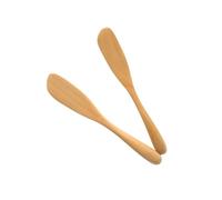 EPIGEIST 4 pièces Couteaux à Beurre Naturel Spatules Épandeurs pour Fromage Crème Beurre Gâteau