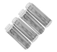 EPIGEIST 4 pièces Filtre Aquarium Acier Inoxydable Protège Crevettes et Petits Poissons Garde Maille Ronde Renforcée Facile à Nettoyer et Entretenir Compatible Filtres Cuve et Pompes