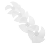EPIGEIST 4 pièces Hélice de Ventilateur de Refroidissement pour Moteur de Micro-ondes Accessoires de Remplacement Robustes Plastique Résistant Silencieux et Compatibles Universellement