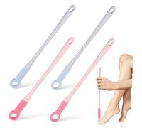 EPIGEIST 4 pièces Lot de Brosses à Nettoyer Orteils avec Long Manche Brosses pour Interstices des Multi pour Usage Familial Sous