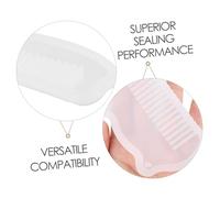 EPIGEIST 4 Pièces Moule Silicone Résine Transparent pour Fabrication de Peignes DIY Haute Résistance Température Détails Précis pour Artisanat Fait Main