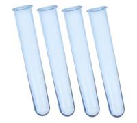 EPIGEIST 4 pièces Vase Hydroponique Transparent pour Fleurs Tubes Observation pour Propagation et Décoration DIY Accessoires Modernes pour Plantes et Racines