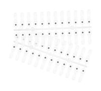 EPIGEIST 48 Pièces Magnetic Nail Polish Display Stand Portable Nail Tips Board For Accurate Color Representation And Skill Practice For Diy Manicure Studio Home Use