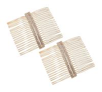 EPIGEIST 4pièces Peignes à Strass Pour Cheveux Accessoires Élégants Pour Femmes Peigne à Insérer Pour Frange Création De Coiffures Raffinées Style b