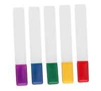 EPIGEIST 5 Pièces Boîte à Aiguilles Tricot Plastique Tubes Rangement Durables avec Ouverture Sécurisée Porte Aiguilles Broderie Portable Organiseur Pratique pour à Tricoter et Couture