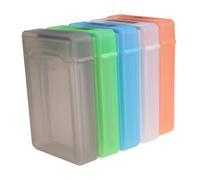 EPIGEIST 5 Pièces Étui de Protection Portable pour Disque Dur Boîte de Rangement Antichoc et Résistante Aux Chutes Lot de Couleurs Mixtes Organisateur Daccessoires Numériques
